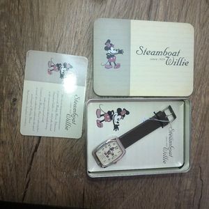 steam boat willie watch NEW steam boat willie watch comes with tin and info card